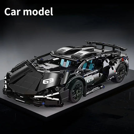 New Building Blocks Roadster Technology 1:14 Racing Roadster building blocks Assembly brick vehicle toy gift for boys