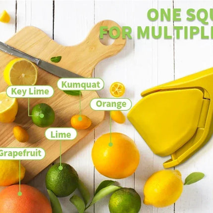 New Manual Lemon Fruit Juicer Easy To Squeeze Manual Kitchen Juice Squeezer Kitchen Gadgets Lemon Squeezer