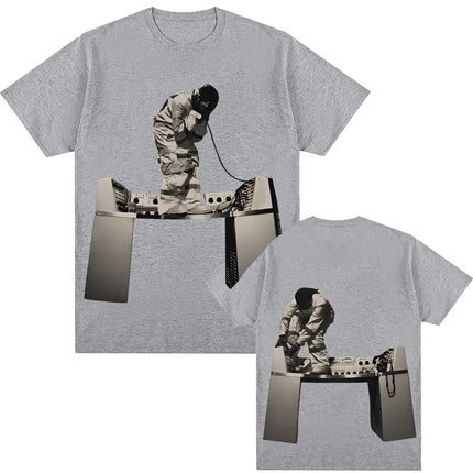 2026 New Album OCTANE COVER Print Tee Don Toliver High Quality TEE Summer Harajuku 100%cotton Casual Grunge Round Neck Tees