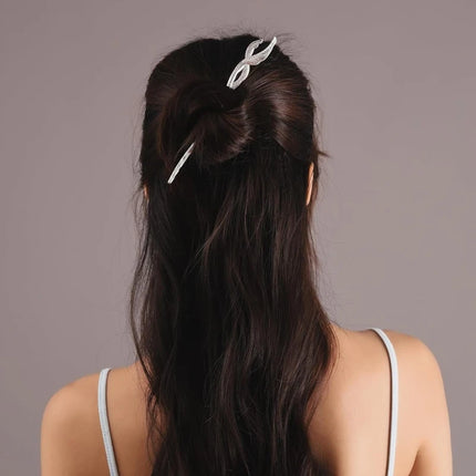 Vintage Metal Hairpins French Hair Pin Buns Trendy Hair Accessories for Women Girls
