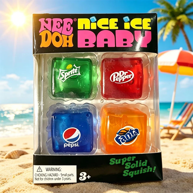 Squishy /Schylling NeeDoh/* Nice Cube Sensory Squeeze Toy Super Squish Stress Relief Anxiety Sensory Tool Stress Reliever Toys
