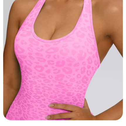 Women's One-Piece Yoga Fitness Suit Hollow out Beautiful Back Running Sportswear Moisture Wicking Summer Autumn Winter