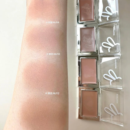 Hyntoor Blush Cream Matte Hydrating Creamy Nude Cheek Tint Concealer Cream Skin Tone Correction Easy to Apply Face Makeup
