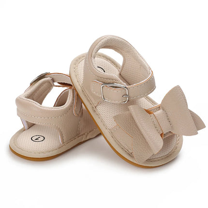 Spring and Autumn Bow Baby Princess Shoes Baby Shoes Baby Shoes Soft soled Anti slip Sneakers