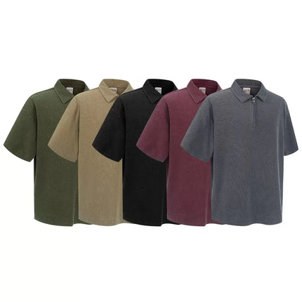 2026 New Half-Zip Polo Shirt