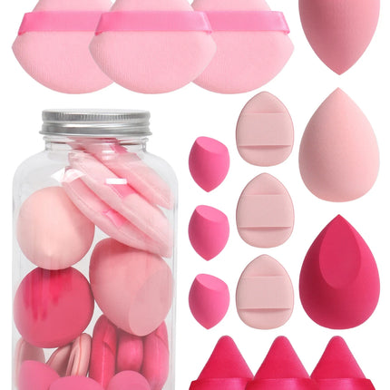 12/15Pcs Makeup Sponge Cosmetic Puff Foundation Sponges Blender Beauty Egg Powder Puffs Women Make Up Accessories Makeup Tools