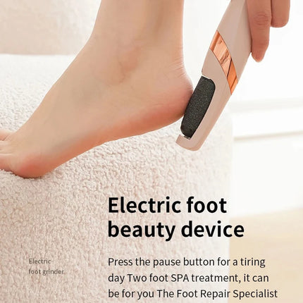 Electric Foot Grinder Automatic Foot Callus Rubbing Pedicure Dead Skin Callus Remover for Foot Rechargeable Foot Beauty Machine