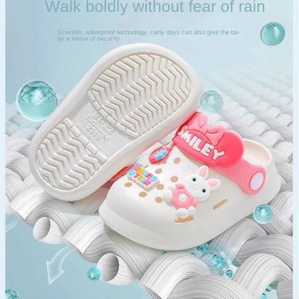 Slippers Baby Shoe Sandals Mules Breathable Boys Girls Sandals with Soft Sole for Indoor Outdoor Activities and Anti-Slip Design