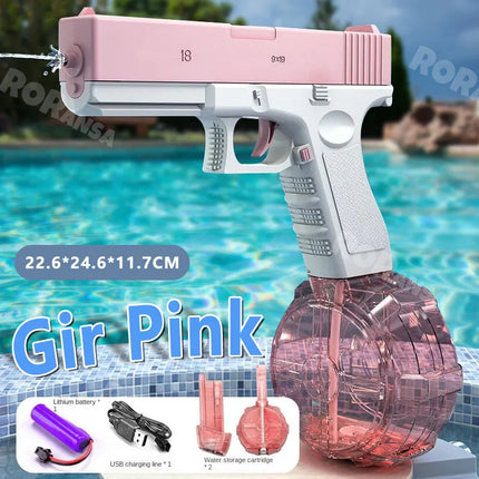 Electric Water Gun for Boys Girls Adults  Water Pistol Toys  Ideal Summer Gifts for Swimming Pool Beach Outdoor Water Toys