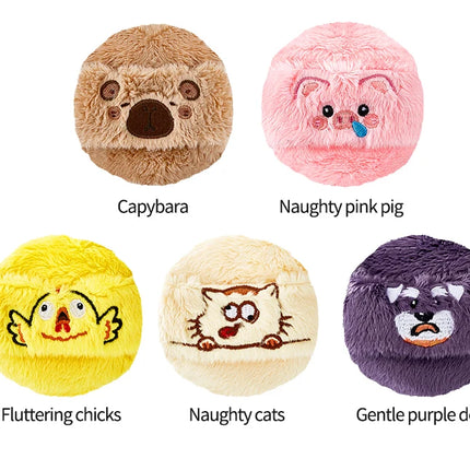 Life Girls cute and soft plush powder puff, flocking, comfortable and skin-friendly, thick, setting, loose powder, soft cushion
