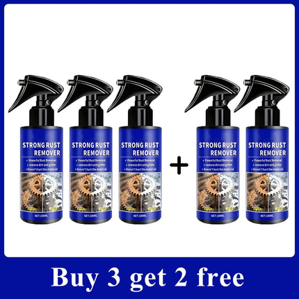 Clean Metal Iron Prowder Quickly Auto Exhaust Pipe Rust Derusting Spray Stain Removal Agent