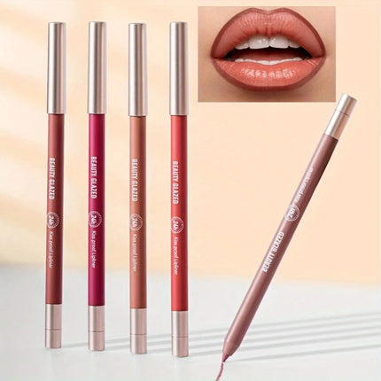 Lip Liner Pencil Set Matte Nude Contour Lipliner Pencil Lipstick Waterproof Long Lasting Lipstick Pen Lip Tint Cosmetics