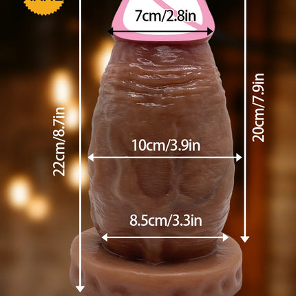 Realistic Big Huge Thick Anal Dildo Butt Plug Giant Large Soft Silicone Anal Plug Expander Training Adult Sex Toys for Women XXL