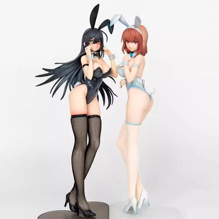 28/30CM White Bunny Natsume Ensoutoys Sexy Girl Anime Action Figures PVC Hentai Collection Doll Model Toys Adult Gift