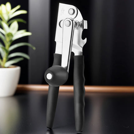 Stainless Steel Manual Tin Can Opener Cutter W/ Magnet Can Opener Heavy Duty Hand Can Opener for Kitchen Professional Tool