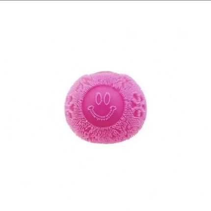 Needoh Fuzz Ball Smile Soft Jellyfish Squish Squeeze Toy Stress Anxiety Relief Stress Sensory Waterproof Water Play Sensory Toy