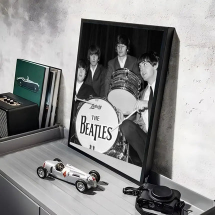 Band The B-Beatles Poster Stickers HD Waterproof Painting Wall Art for Bedroom Living Room Home Decor Decoration Gift