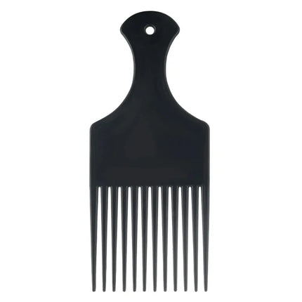 Afro Pick Comb For African American Hair Wide Tooth Detangle Styling Comb For Curly Kinky Wig Braiding Hairdressing Tool
