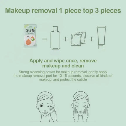 cleaning wipes  Avocado Scented Makeup Removing Wipes - Deep Cleansing, Travel-Friendly, Single-Use ﻿ ﻿