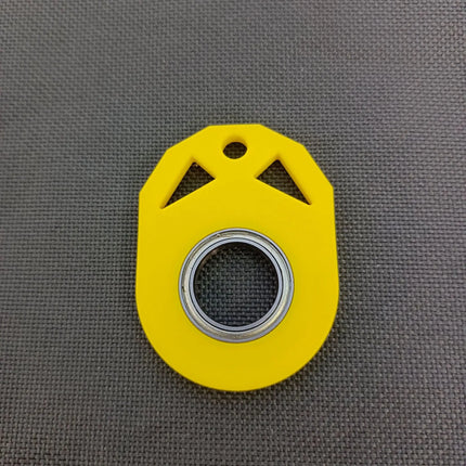 Fingertip Rotation Key Chains Decompression Spinner Anti-anxiety Bearing Lightning Hanging Key Rings for christmas birthday gift