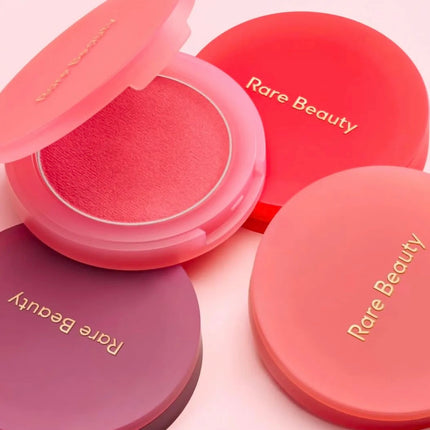 Rare Beauty Soft Pinch Matte Bouncy Elastic Blush Moisturizing Lasting HOPE HAPPY ALIVE GRATEFUL Monochrome Rouge Blush Plate