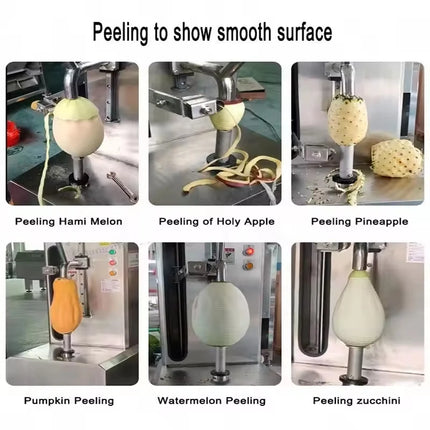 BABEJING Stainless Steel Fully Automatic Peeler for Passion Fruit Potato And Carrot - Kitchen Tool for Easy Peeling