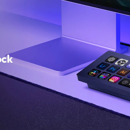 Ulanzi D100H Dial Creative Controller Video Editing Assistant for Youtube Tiktok PR PS Support Bluetooth Key Production Console