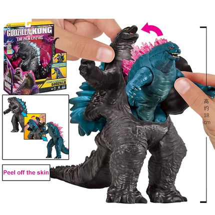 Playmates Godzilla VS Kong New Empire Monsterverse Titan X Ion Dragon Titanus Scylla Action Figure Toy Monarch Legacy of Monster