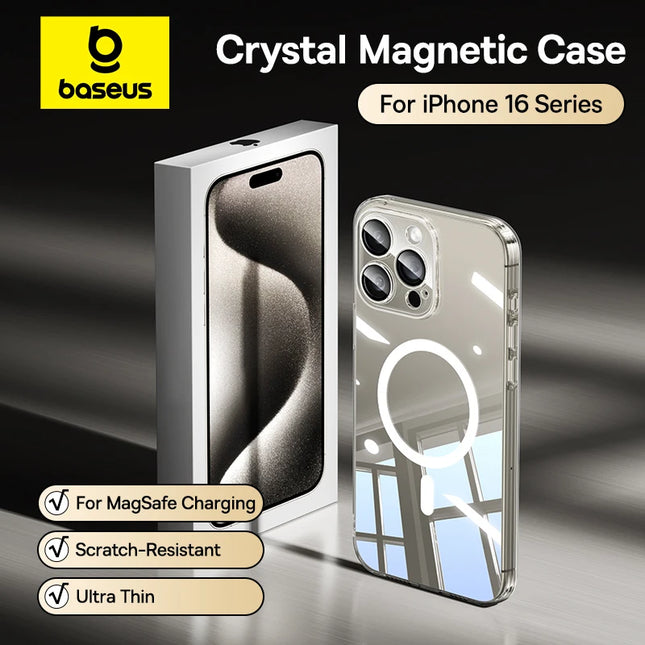 Clear Magnetic iPhone Case / Coque iPhone Transparente