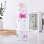 Light purple bow / 32oz