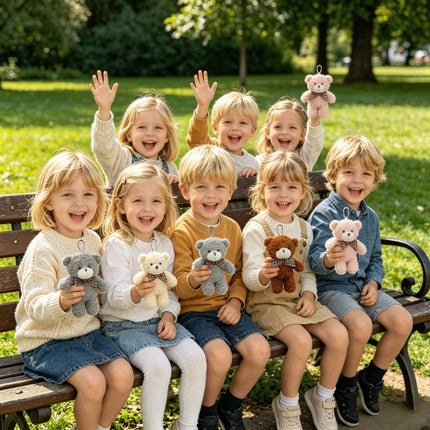 12-500Pcs Mini Bears with Bow Tie Plush Stuffed Tiny Bears Doll Bulk Small Animal for Graduation Gift Birthday Gifts Party Favor