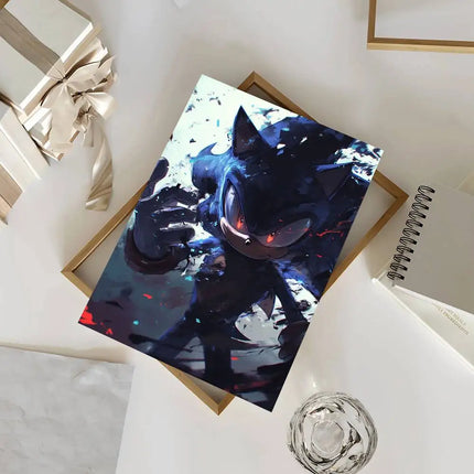 Sonic Self-adhesive Poster Sticker Waterproof / Sonic Self-adhesive Poster Sticker