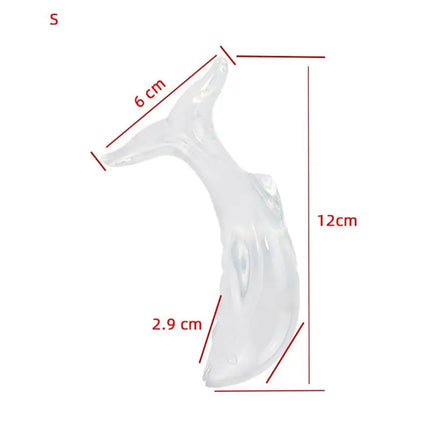 Dolphin Style Anal Plug Anal Dilator Silicone Prostate Expander for Couples Intimate Fun and Sensual Massage