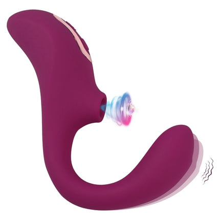 Sucking Vibrator G Spot Clitoris Suction Female Nipple Oral Vacuum Sucker Stimulator Massager Adult Goods Sex Toys for Women