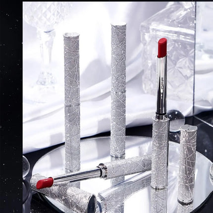 4pcs/set Star Wish Velvet Matte Lipstick Kit Moisturizing Non-stick Cup Succulent Lip Gloss Makeup Gift For Girls And Women