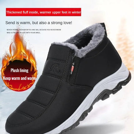 Men's Shoes Autumn Winter Casual Cotton Warm Wear Resistant Chunky Sole Affordable Free Shipping