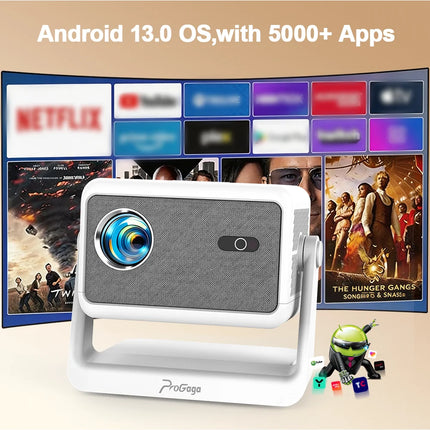 Portable 4k Projector PG370Max 700Ansi 1080P Beam Projector 10W HIFI Speaker High-Resolution Home Theater Projectors For Movies