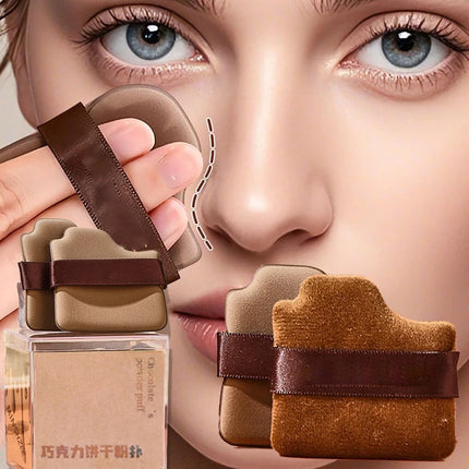 4/6PCS Makeup Blender Puff Air Cushion Foundation Sponge Loose Powder Puffs Cosmetic Applicator Tool Finger Sponge Makeup