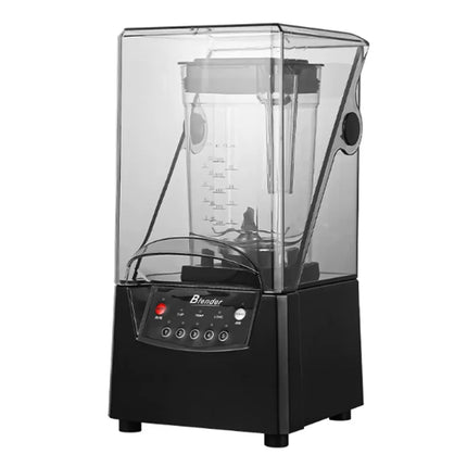 Commercial Grade Soundproof Smoothie Maker Quiet Blender with Lid for Milk Tea Shops Ice Shredder And Juice Extractor