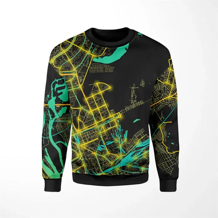 Personalized Abstract Pattern Series Graphic Sweatshirts For Men Graffiti Manga Men's Pullover Long Sleeve 3D Printed Tracksuit
