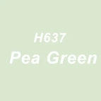 H637 Pea Green / 28cm highx3pcs