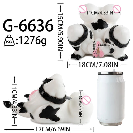 YOCY Sexy Cow Male Masturbator Realistic Vagina Fantasy Pocket Pussy Silicone Penis Stroker Massager Onahole Sex Toys For Men
