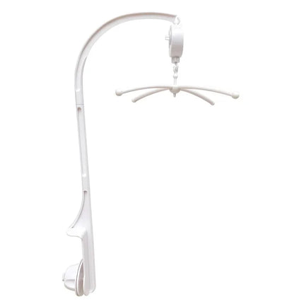 White Baby Crib Mobile Bed Bell Toys Holder Infant Toy Arm Bracket Wind-up Music Box Baby Toys Carousel Rattles Bracket Set Bébé
