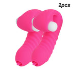 2pcs rose red