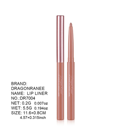 Matte Lip Liner, Three-Dimensional, Delicate and Smooth, a Must-Have for Beginners, Non-Stick, Outlines the Lip Shape, Delicate, Waterproof, Easy to Apply, Versatile for Daily Use