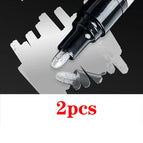 2pcs silver