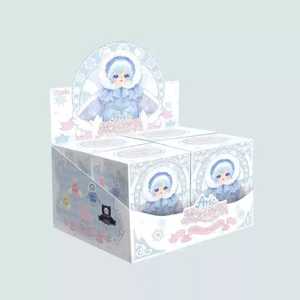 Dumia Snow Trace Secret Language Vinyl Plush Blind Box Doll Mobile Angel Girl Skeleton Toy For Birthday Gift