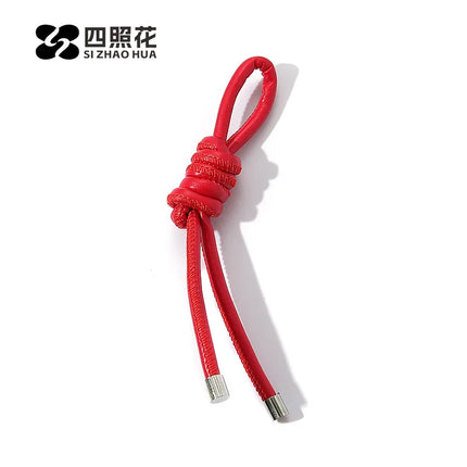 New PU Leather Rope Hanging Decoration Fashion Key Chain Mobile Phone Hanging Rope Bag Hanging Decoration Car Key Ring