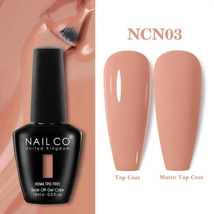 NAILCO 15ml Red Color Series Gel Varnish Coffee Gel Nail Polish Maximalism Reddish Gellak Design Brown Lacquer Nail Art Manicure