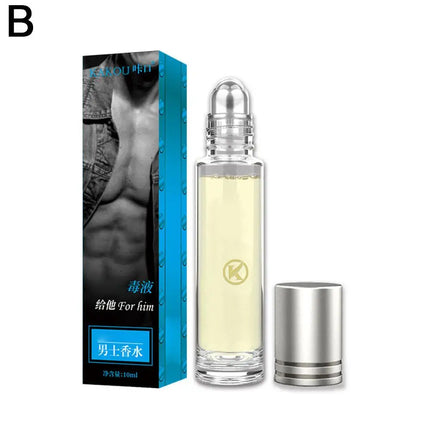 10ML Roll-on Unisex Ball Men's Essential Oil Attracts The Opposite Sex Charming Aromatic Fresh Light Scent Dating Gift